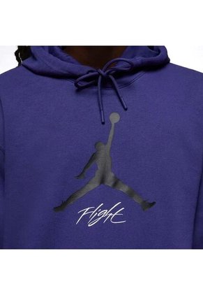 Hoodie Jordan Brand Ess Fleece Baseline-Purpura