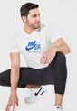 Camiseta Blanco-Azul Nike Classic de Nike