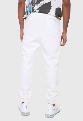Pantalón Blanco-Rojo Nike Jumpman Logo