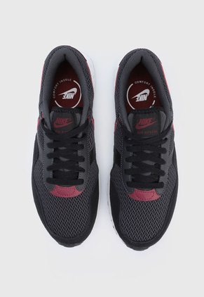 Tenis Lifestyle Negro-Blanco-Vinotinto Nike Air Max System