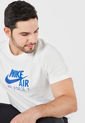 Camiseta Blanco-Azul Nike Classic de Nike