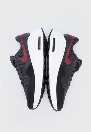 Tenis Lifestyle Negro-Blanco-Vinotinto Nike Air Max System