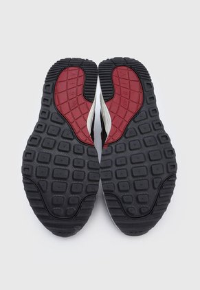 Tenis Lifestyle Negro-Blanco-Vinotinto Nike Air Max System