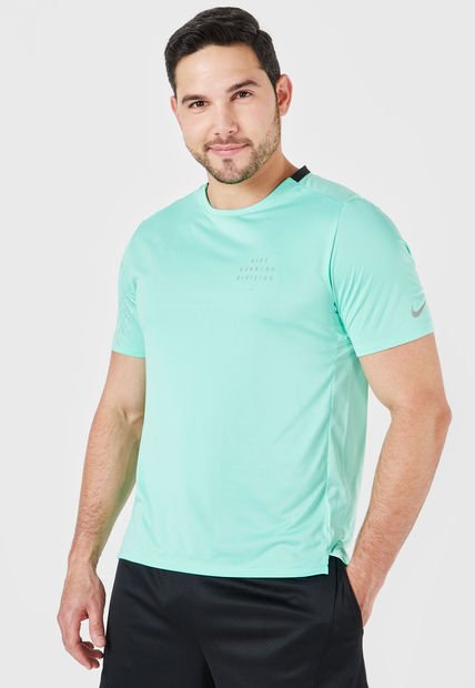 Camiseta Verde Menta-Plateado Nike Classic