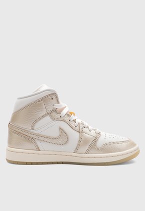Tenis Lifestyle NIKE Air Jordan 1 Mid SE Blanco