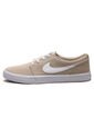Tenis Skateboarding Beige-Blanco Nike SB Portmore II Solar Cnvs de Nike