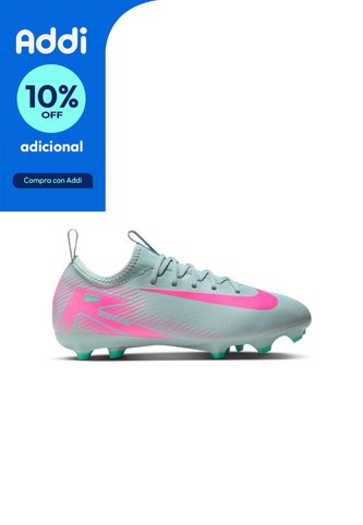 Guayos Nike Jr Zoom Vapor 16 Acad Fgmg Niño-Verde Pistacho Nike