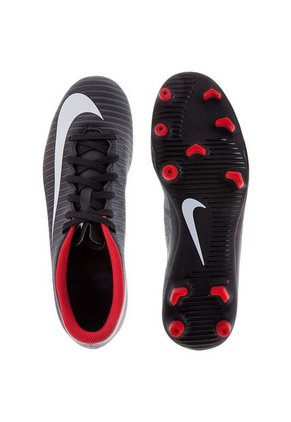 Guayo Negro-Rojo Nike Mercurial Vortex III Fg