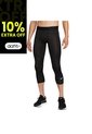 Lycra Corta Nike M Np Df 3Qt Tight Hombre -Negro de Nike