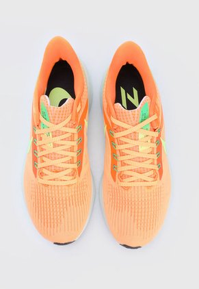 Tenis Running Naranja-Verde Nike Pegasus 39