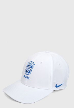 Gorra Blanco-Azul Nike Brasil L19