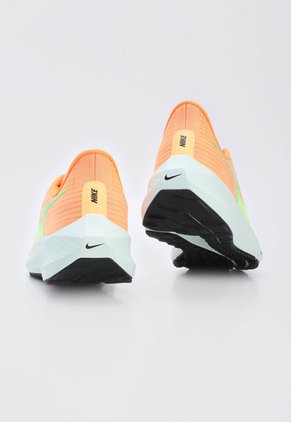 Tenis Running Naranja-Verde Nike Pegasus 39