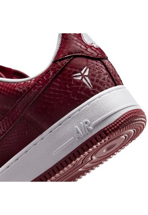 Tenis Hombre Nike Kobe Air Force 1 Low Rojo