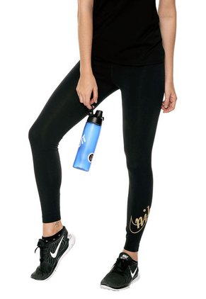 Leggings Negro-Dorado Nike Tight Fit