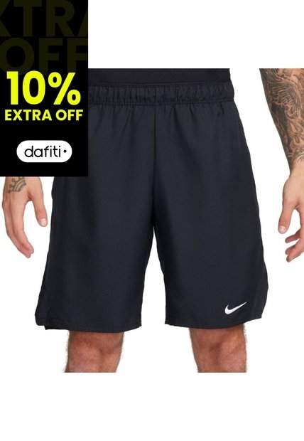 Pantaloneta Nike Court Victory-Negro