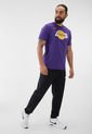 Camiseta Violeta-Amarillo NIKE Los Angeles Lakers Essential de Nike