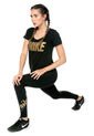 Leggings Negro-Dorado Nike Tight Fit de Nike
