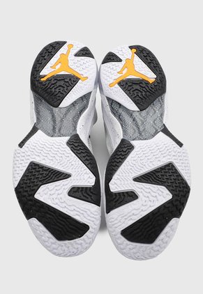 Tenis Basketball Blanco-Negro-Gris Nike Air Jordan XXXVII