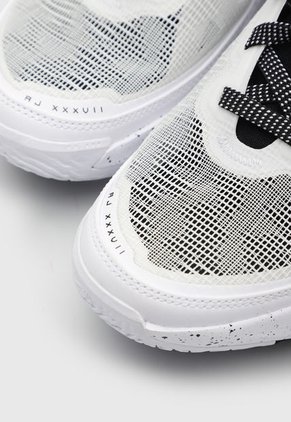 Tenis Basketball Blanco-Negro-Gris Nike Air Jordan XXXVII