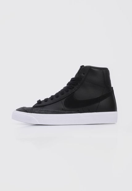 Tenis Lifestyle Negro-Blanco Nike Blazer Mid '77