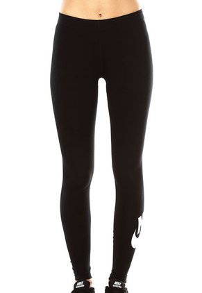 Legging Negro Nike Leg-A-See Logo