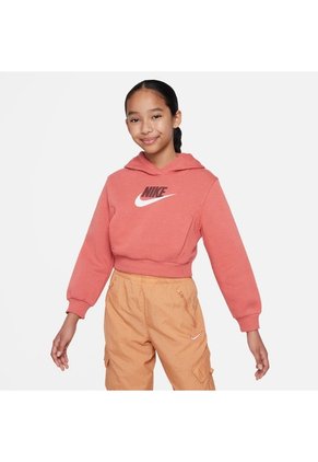 Hoodie Niñas Nike Sportswear Club Fleece Rosa