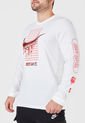 Camiseta Manga Larga Blanco-Multicolor Nike Classic de Nike