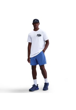 Pantaloneta Hombre Nike Dri Fit Form 7In Ul Short Azul