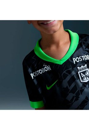 Camiseta Nike Kids Tercera Atletico Nacional 2026