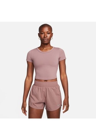 Camiseta Mujer Nike One Fitted Beige Nike
