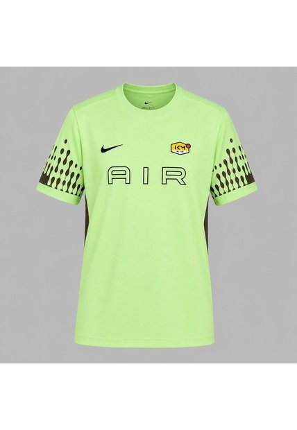 Camiseta Nike Niño Kylian Mbappé Academy - Verde - Fútbol | Uso Casual Y Entrenamiento