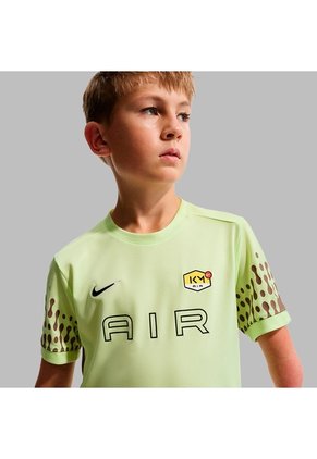 Camiseta Nike Niño Kylian Mbappé Academy - Verde - Fútbol | Uso Casual Y Entrenamiento