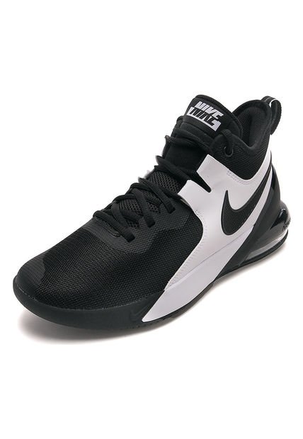 Tenis Basketball Negro-Blanco Nike Air Max Impact