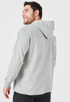 Hoodie Gris-Blanco Nike Classic