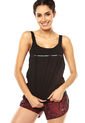 Camiseta Esqueleto  Negra Nike Woven 2In1 Tank de Nike