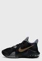 Tenis Basketball Negro-Dorado-Gris Nike Air Max Impact 3 de Nike