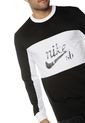 Camiseta Manga Larga  Negra-Blanca Nike Sb Dry Top Xlm Mesh de Nike