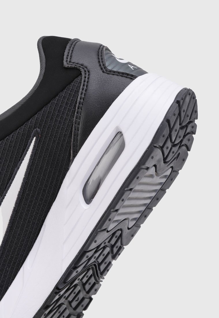 Nike Air Max Zero, zapatillas Negro Piel | 64118