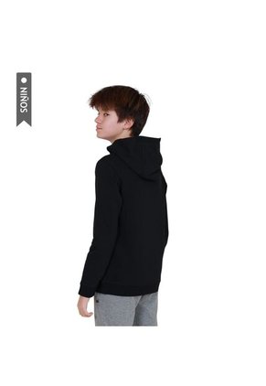 Hoodie Nike Sportswear Club Fleece Para Niño-Negro