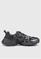 Tenis Lifestyle Negro-Plateado Oscuro NIKE V2K Run de Nike