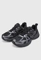 Tenis Lifestyle Negro-Plateado Oscuro NIKE V2K Run de Nike
