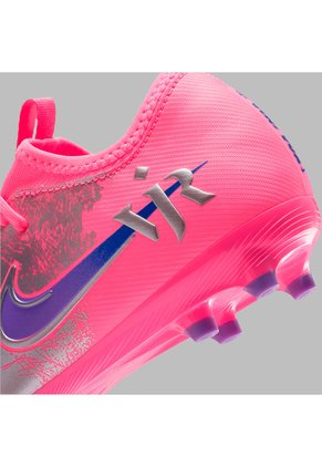 Guayos Nike Infantil Niños Vapor 16 Academy Vini Jr FG - Rosado - Fútbol | Césped Natural