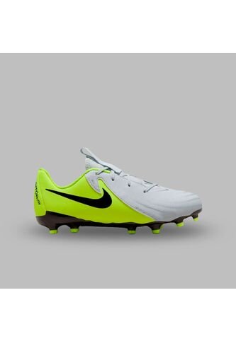 Guayos Nike Kids Phantom Gx II Acad FG/MG-Plateado/Amarillo Nike
