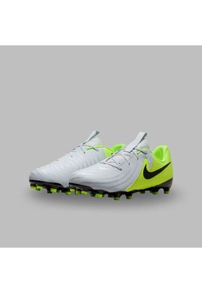 Guayos Nike Kids Phantom Gx II Acad FG/MG-Plateado/Amarillo