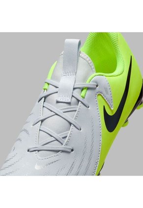 Guayos Nike Kids Phantom Gx II Acad FG/MG-Plateado/Amarillo