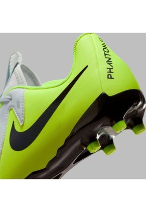 Guayos Nike Kids Phantom Gx II Acad FG/MG-Plateado/Amarillo