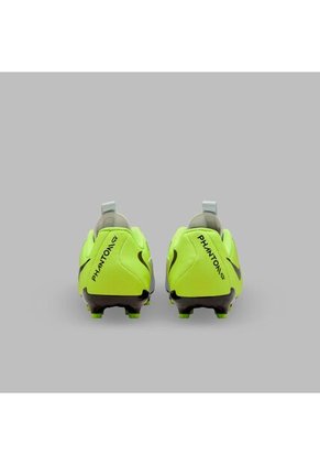 Guayos Nike Kids Phantom Gx II Acad FG/MG-Plateado/Amarillo
