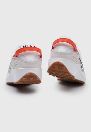 Tenis Lifestyle Blanco-Naranja-Animal Print Nike Waffle Debut