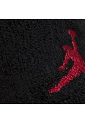 Muñequeras Nike Jordan Wristband Negro-Rojo