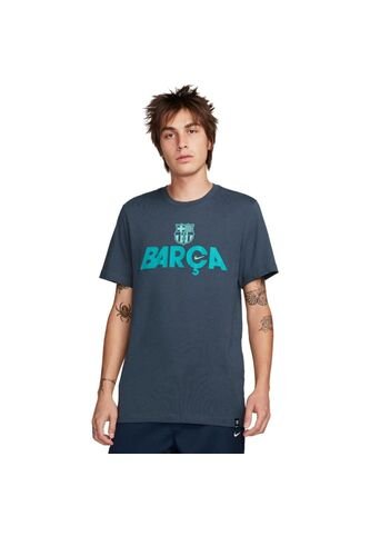 Camiseta Nike Fcb Ss Mercurial Tee-Azul Nike